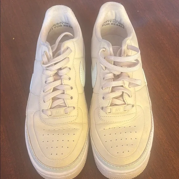 NEW Nike Women's SIZE 7.5 Air Force 1 Jester XX Cream White Aqua Prototype RARE - Picture 2 of 7